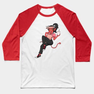 Barista Demon Baseball T-Shirt